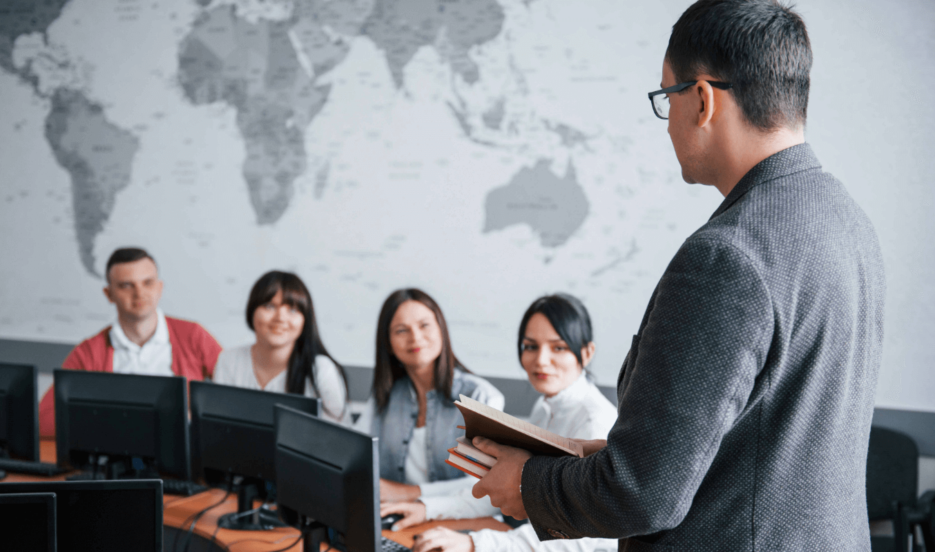 Conducting religious board meetings with a facilitator and four members